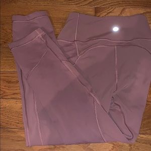 Lulu lemon pink leggings